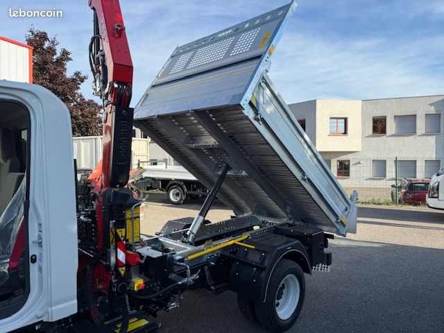ISUZU M27 GEN2 3.0l 150cv GRUE FASSI AVEC RADIO + BENNE 60900 H.T (image 4)
