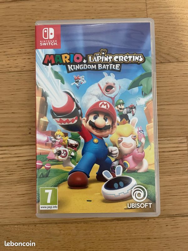 Jeu Mario et les lapins crétins switch (image 1)
