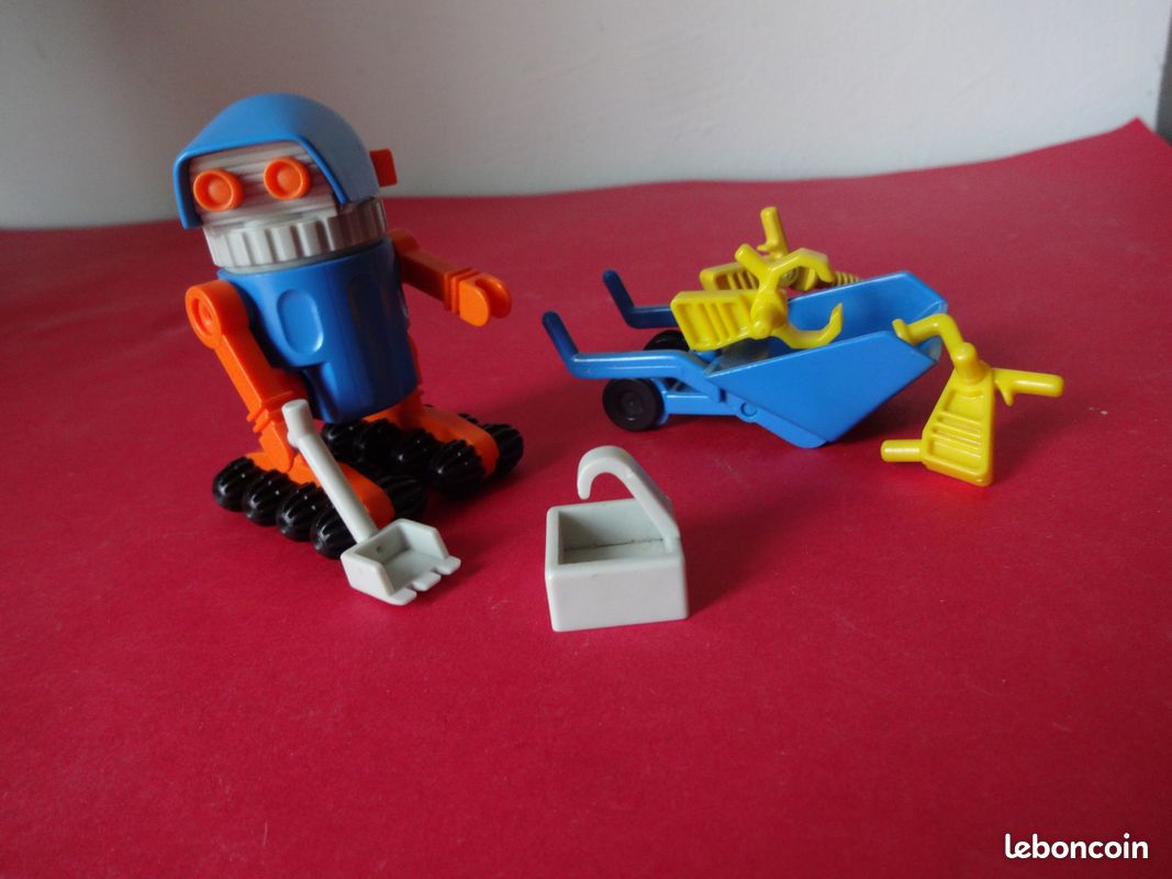Figurine PLAYMOBIL Robot De L’Espace – Vintage – Personnage Seul