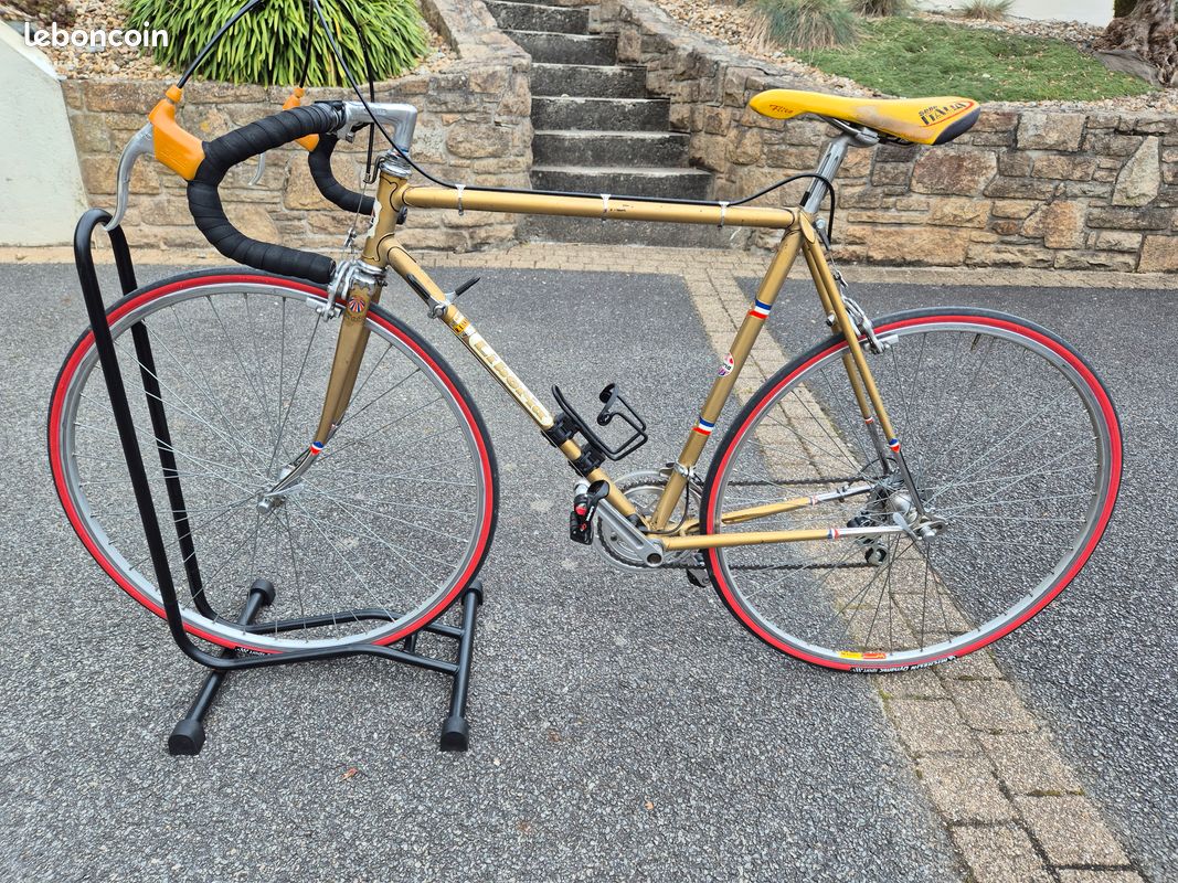 Cintre Vélo Course LIBERIA Ancien – 26,8 X 400 Mm, Aluminium, Made In France