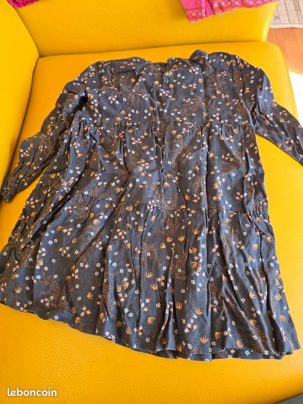 Robe Eden&Victor T6 ans couleurs automnales (image 2)
