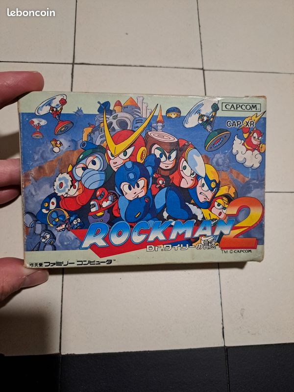 Rock man Mega Man 5 NES FC Nintendo Famicom Japanese Version MegaMan Rockman