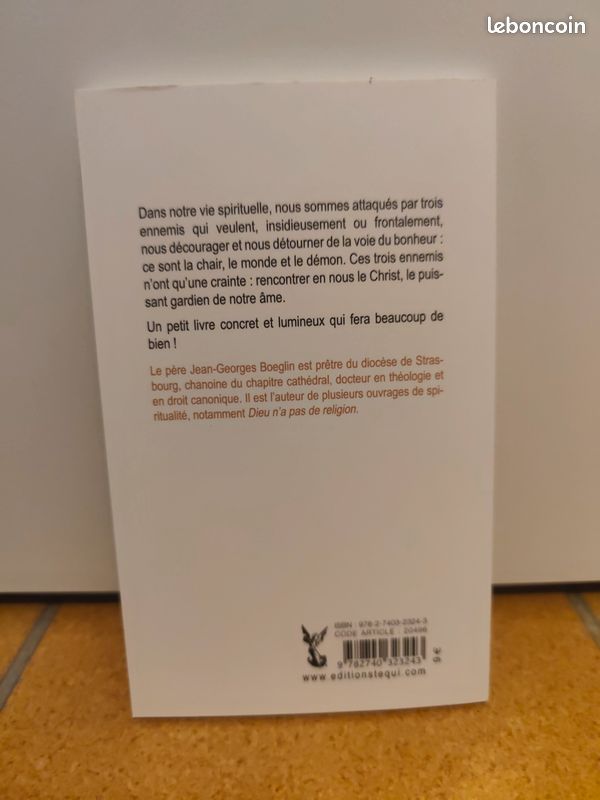 Les trois ennemis de mon âme (père Jean-Georges boeglin) (image 2)