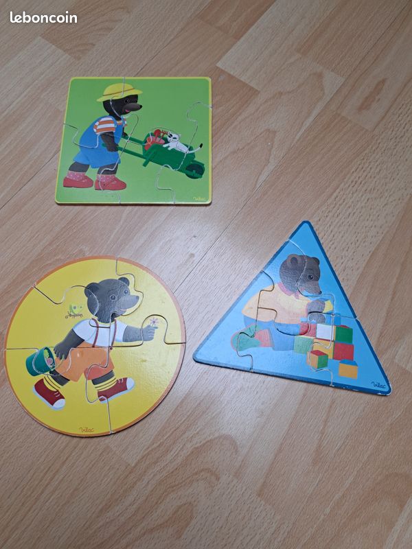 Lot 3 puzzles bébé (image 2)