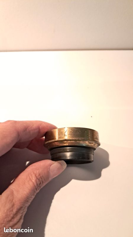 Antique Laiton Ernst Leitz 7  Objectif Microscope Pièce Comme sur