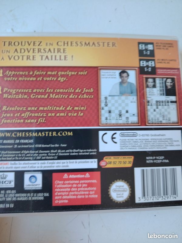 ​♟️ [COMPLET] Chessmaster : Entraînez-vous aux Échecs - Nintendo DS (image 3)
