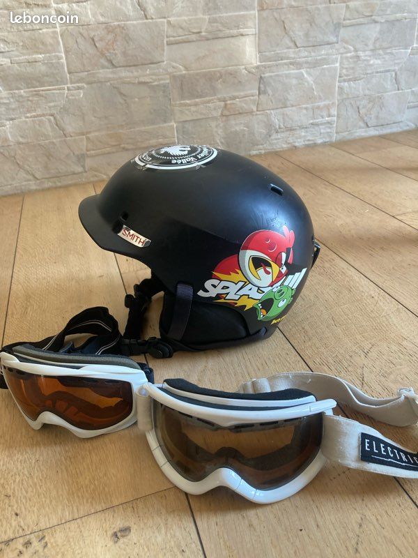 smith angry birds helmet Casque ski enfant Smith Angry birds 48-53cm