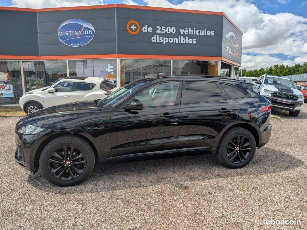 JAGUAR F-PACE 2.0 D - 180 - BVA - - AWD Chequered Flag (image 5)