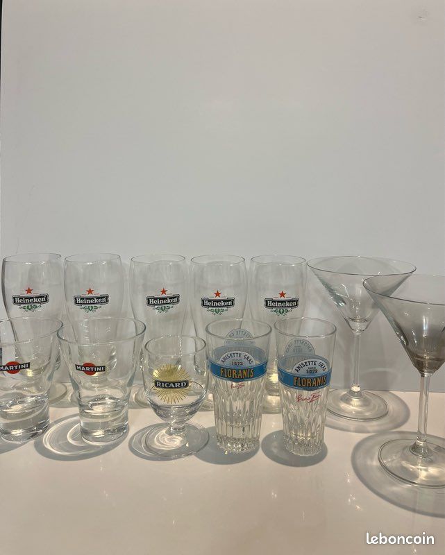 Lots de verres à apéro (image 1)
