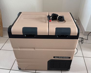 Arebos Glacière à compresseur 35 L | Réfrigérateur & congélateur