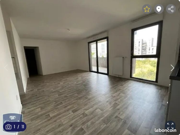 Appartement 3 pièces 63 m² · à Bondy · 63 m² · 999 €