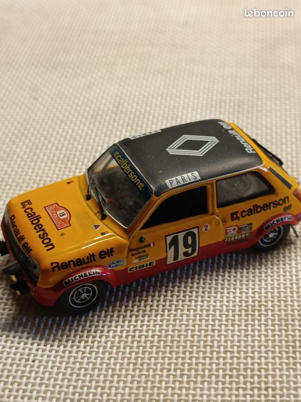 RENAULT 5 ALPINE TURBO 1978 RAGNOTTI ANDRIE RALLYE MONTE CARLO 1/43 IXO ALTAYA