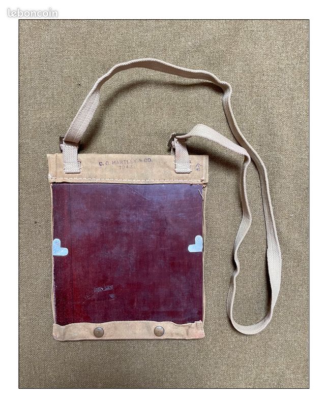 Ww2 Porte carte Normandie Canada Dieppe SAS FFL RCP Airborne DFL Casque Veste (image 4)