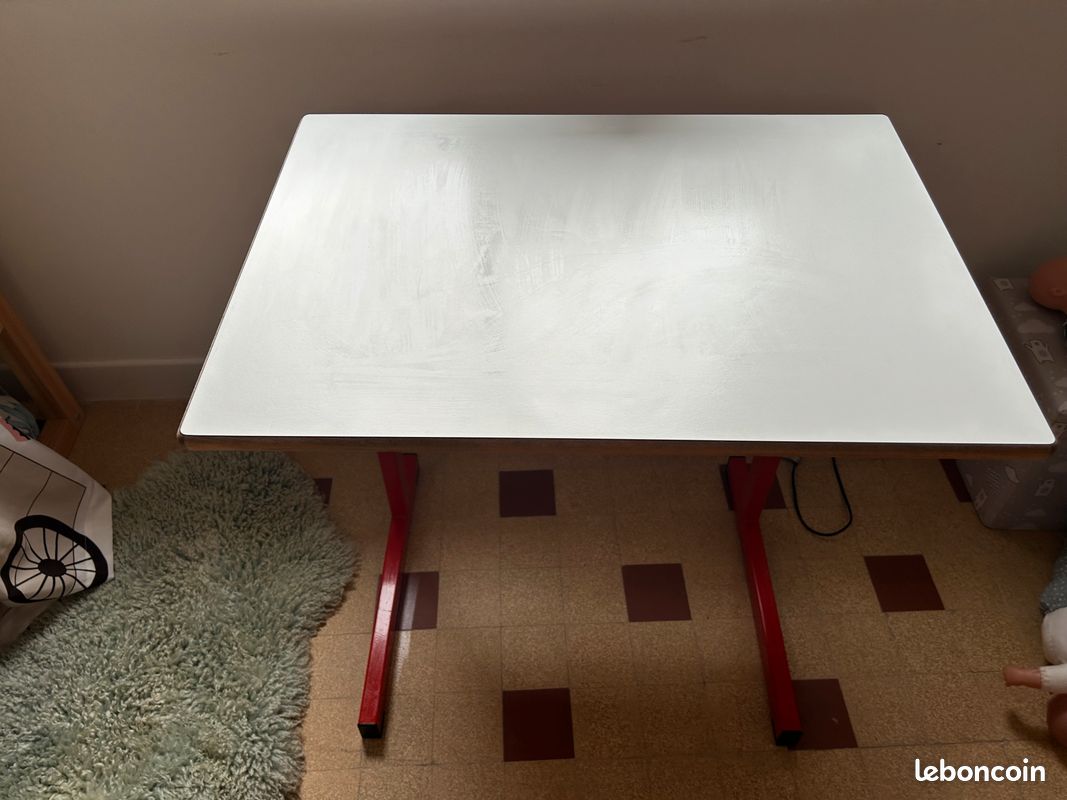 Bureau enfant vintage fer & Bois (image 3)