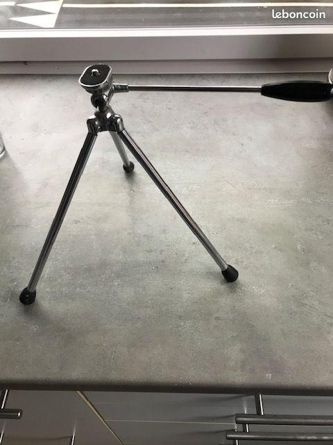 Mini Trépied Vanguard VS-62 – Aluminium, Rotule Boule – Pour Smartphone, Appareil Photo, Caméscope