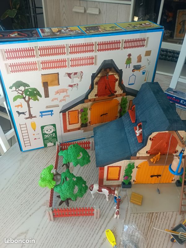PLAYMOBIL REF 3072 Supports De Clôture Avec Supports Clôture De Ferme