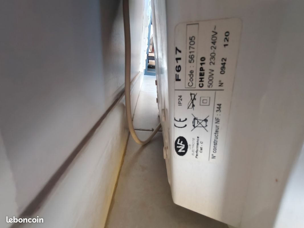 Radiateur panneau rayonnant - Atlantic CHEP10 (image 6)
