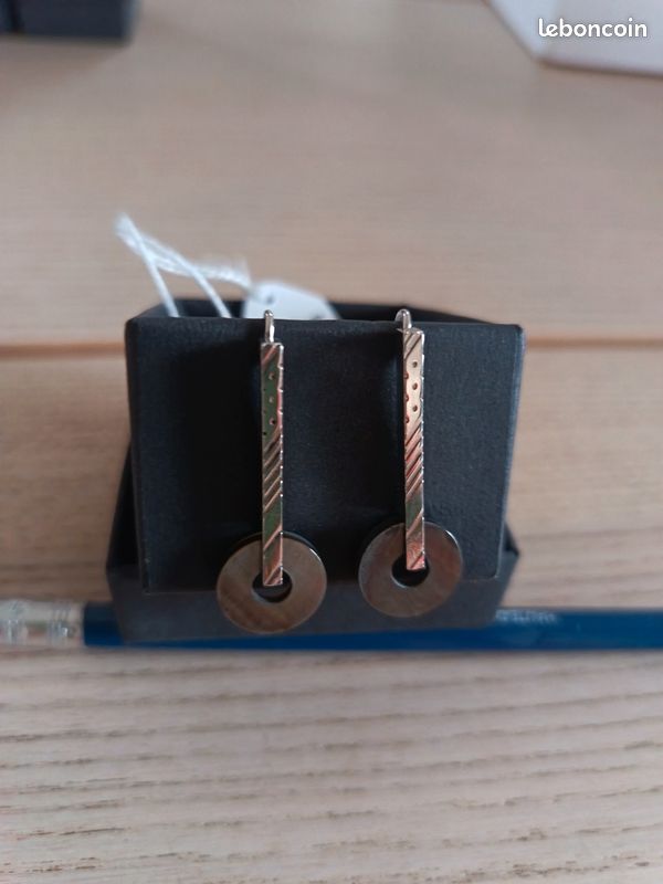 Bijou en Argent, kenzo boucles d'oreilles jamais portés neuves (image 3)
