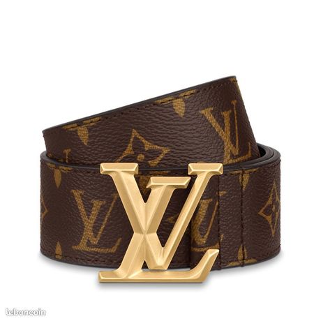 Louis Vuitton Inventeur Reversible Belt -Size 34 - Couture USA