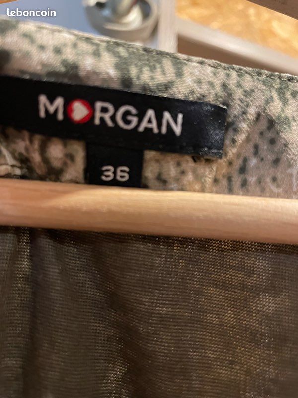 Robe Morgan original kaki façon python (image 5)