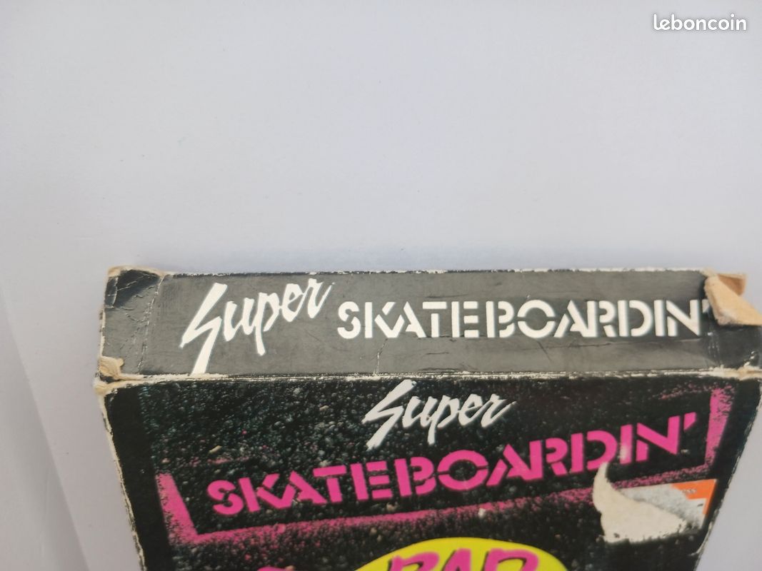 Jeu Atari 7800 Super Skateboardin' - Cartouche Seulement, Non Testée