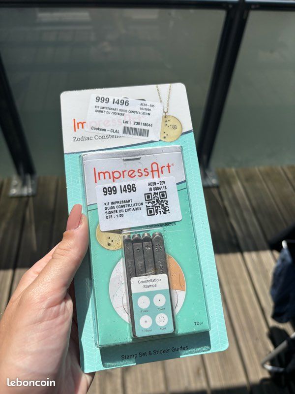 Kit poinçons Impressart Loisirs créatifs
