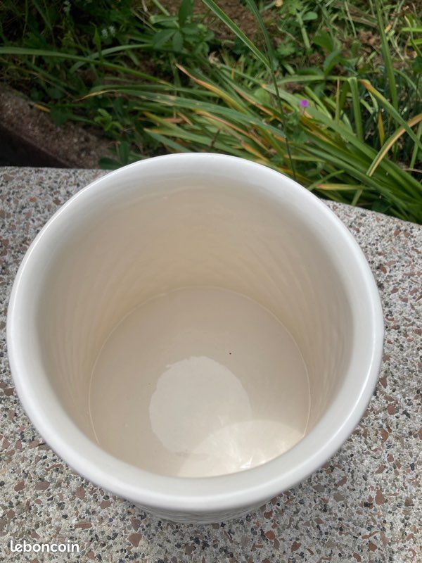 Pot à thé hermétique Villeroy & Boch – Vitroporcelaine crème écru – vintage (image 4)