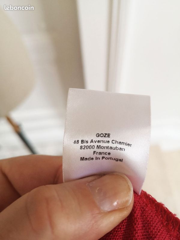 Taille 38 fr 100% lin jolie tunique rose framboise jamais portée GOzé (image 10)