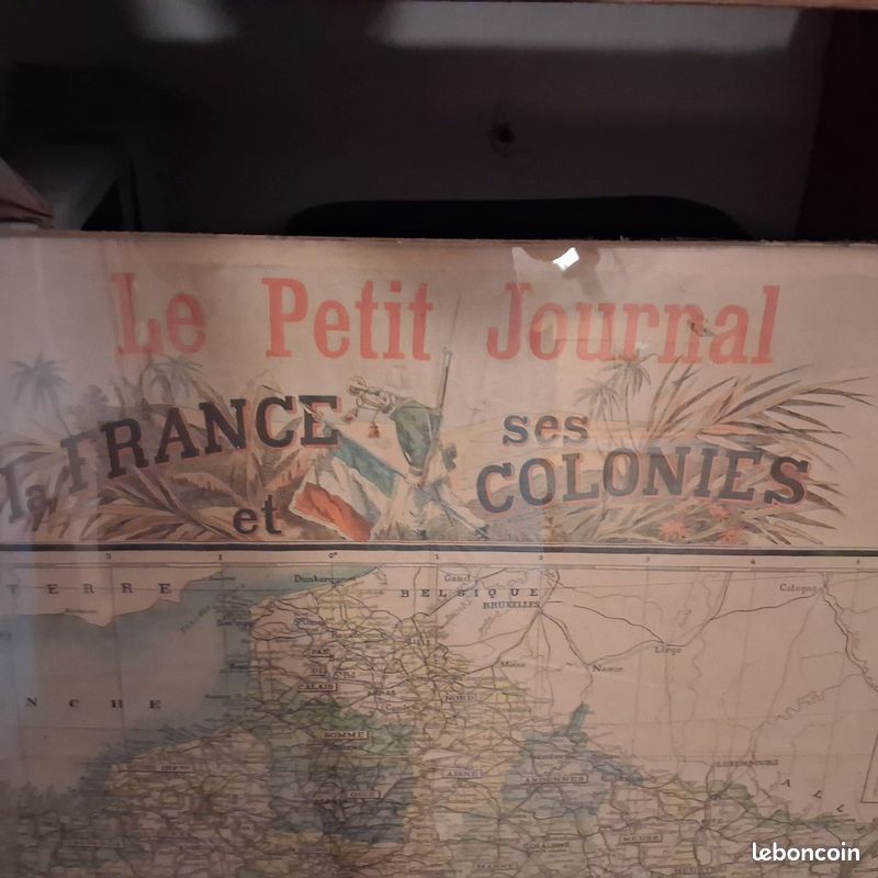 Sous-verre Carte France vintage (image 4)