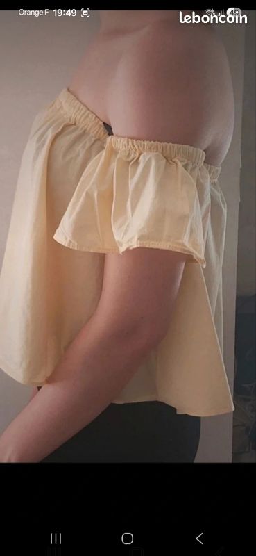 Blouse jaune bershka S (image 2)