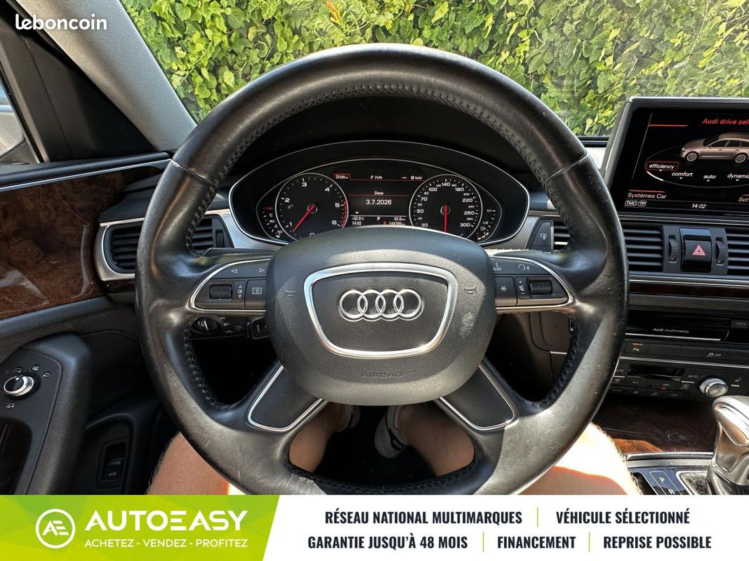 Audi A6 Avant IV (C7) 3.0 V6 TDI 204ch Quattro Ambition Luxe Multitronic / FULL SUIVI ENTRETIEN (image 16)