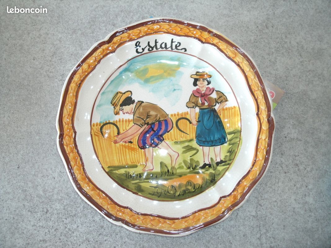 Assiettes décoratives pour vaisselier ou a suspendre (image 2)