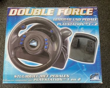Lot De 2 Manettes Volant Gamester Pour PS2 – Racing Steering Wheel – Testées