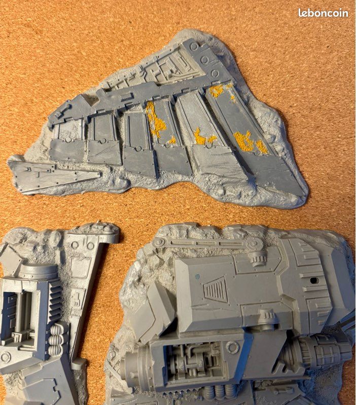 Battle of Macragge Crashed Aquila Ship Terrain / Scenery Warhammer 40K Gw Ruins (image 4)