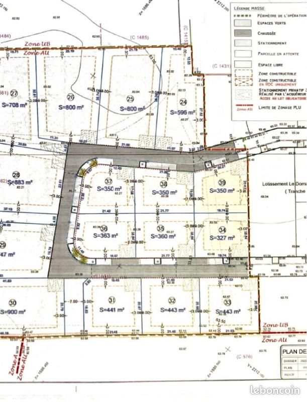 Terrain 350 m² · à Saint-André-de-Roquelongue · 58 000 €