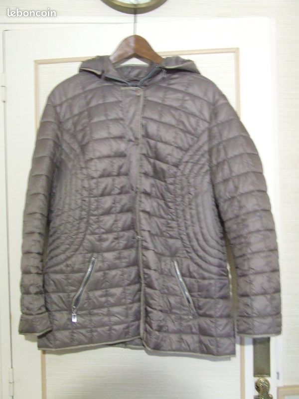 Veste En Duvet D'hiver Biaggini Pour Femme - Taille 48 - Couleur Beige - Neuf Sans étiquettes