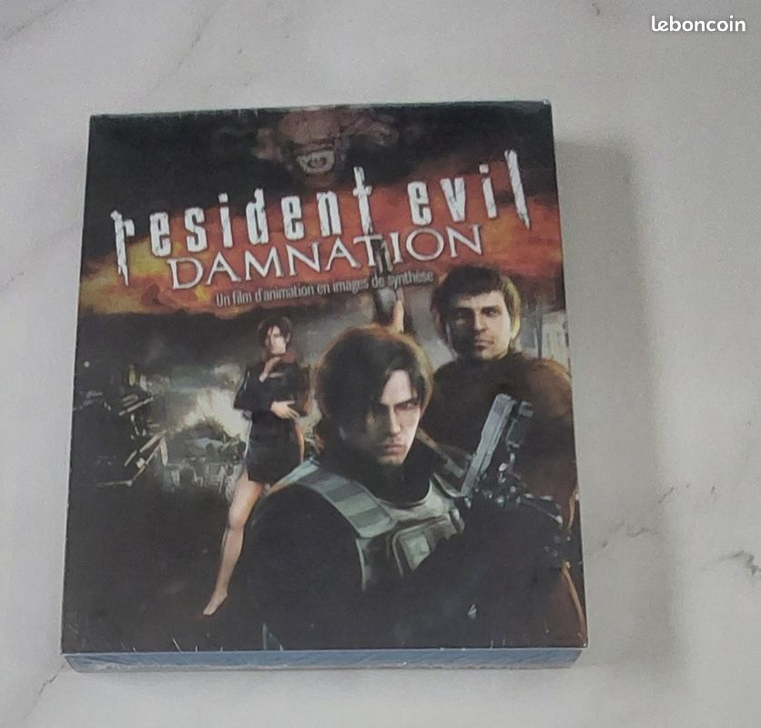 Blu ray resident evil damnation sous blister neuf film d'animation (image 1)