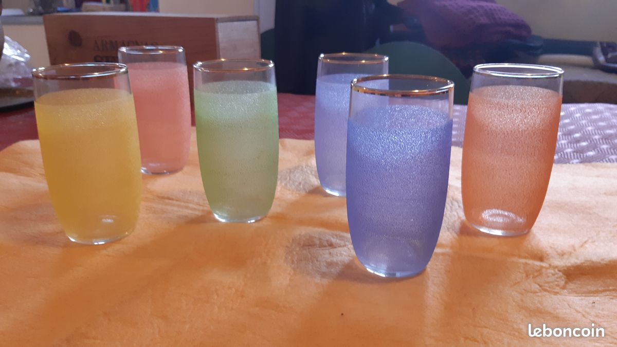 6 Verres à Orangeade (image 1)
