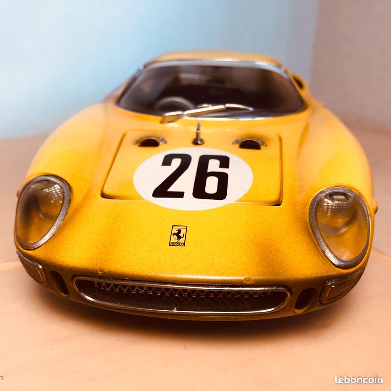 Ferrari 250 LM 1964 #26 Jaune – Miniature 1/43 En Boîte – Occasion