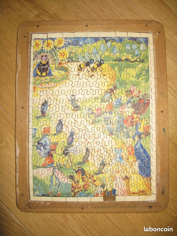 Puzzle ancien années 1930 (image 1)