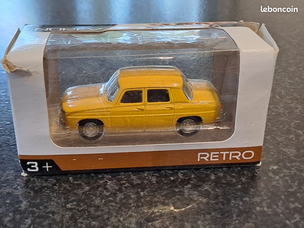 Miniature Norev Renault 8 Gordini JO 1968 - Échelle 1:55 - Métal - Neuf - Collection