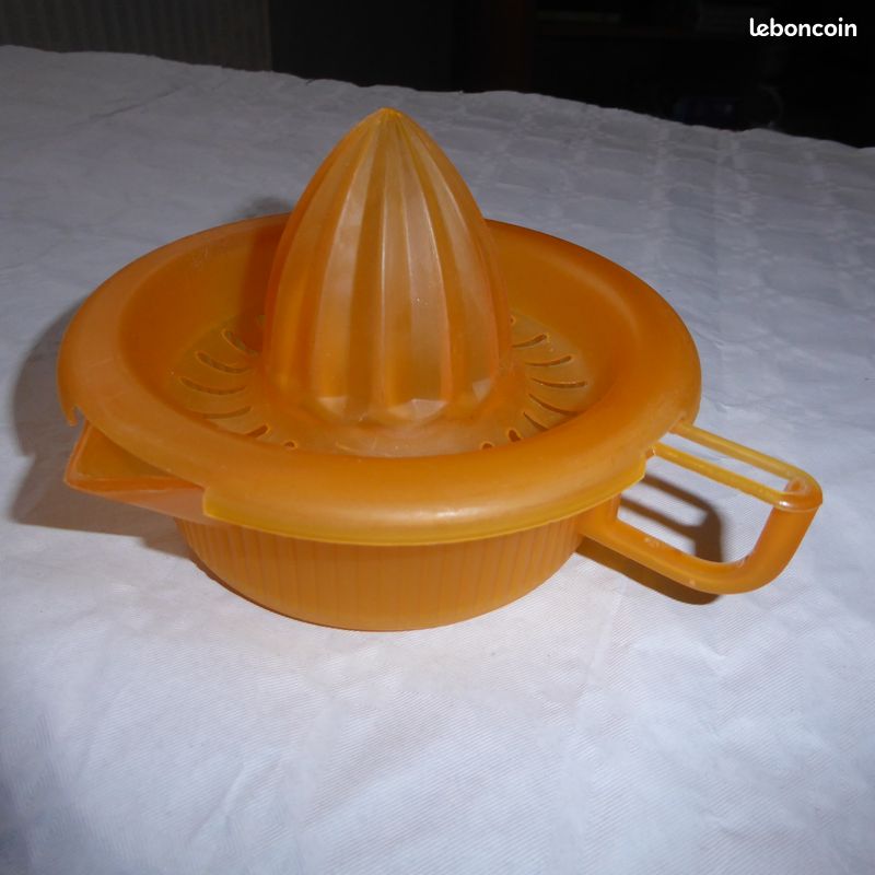 Extracteur De Jus Vintage Céramique Turquoise - Presse-agrumes Orange - USA - Occasion