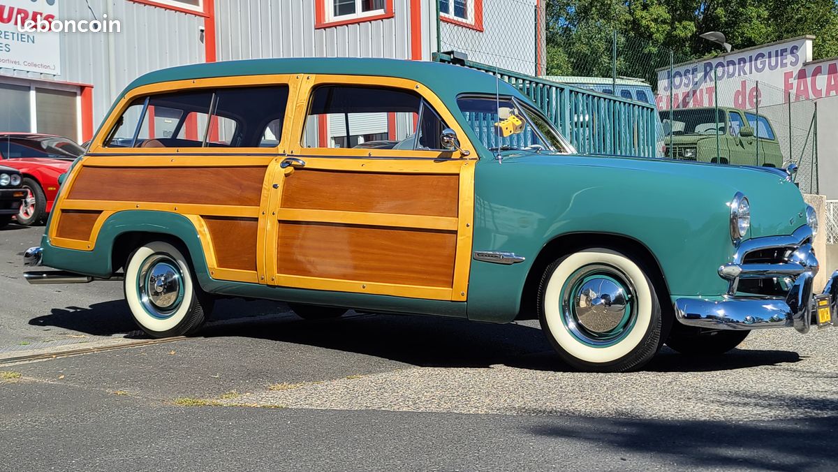Ford Woody Custom Station Wagon V8, Rare, Superbe (image 2)