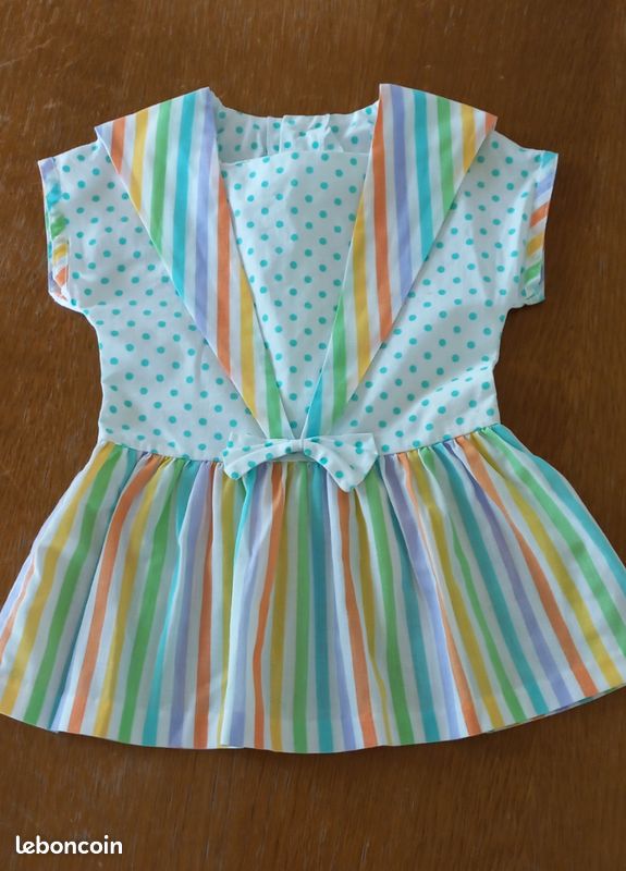 ROBE Bébé 6 Mois Fabrication Française (image 1)