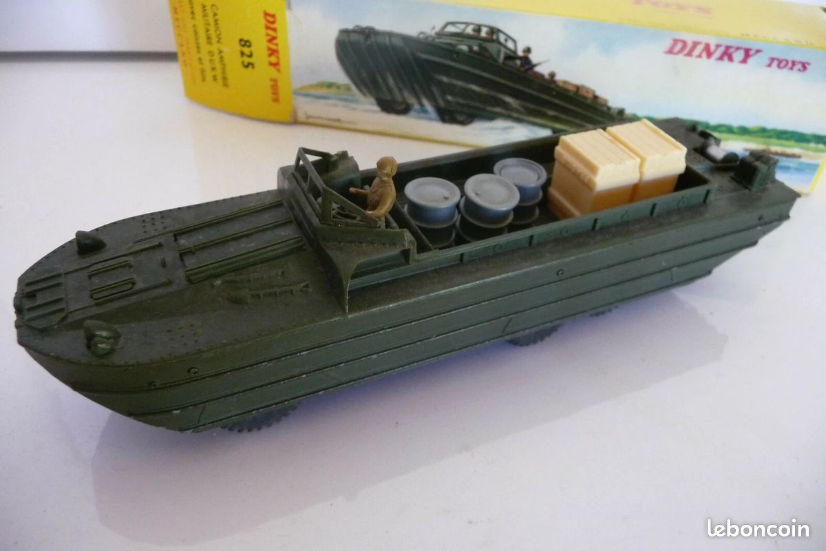 Jouet Dinky Toys France - Camion DUKW Réf. 825 - Occasion Vintage