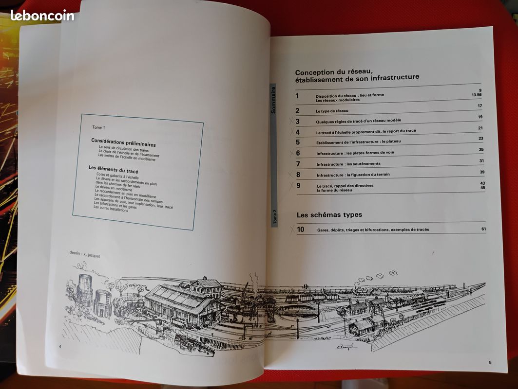 Collector Le Tracé du Réseau Tomes 1 et 2 Editions Loco Revue Modélisme Ferroviaire (image 5)