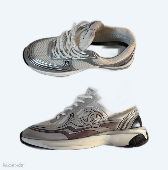 Baskets Sneaker Chanel Runners Homme Neuve Chaussures