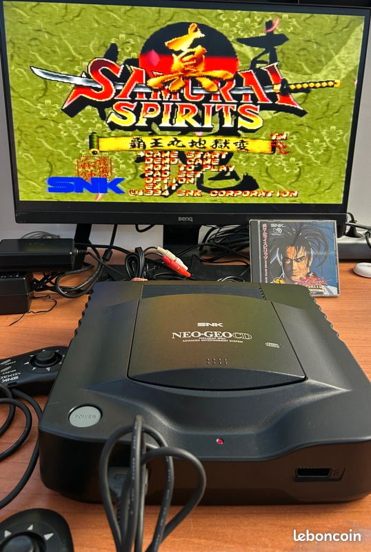 NeoGeo CD complete + 2 manettes + 4 jeux (image 19)