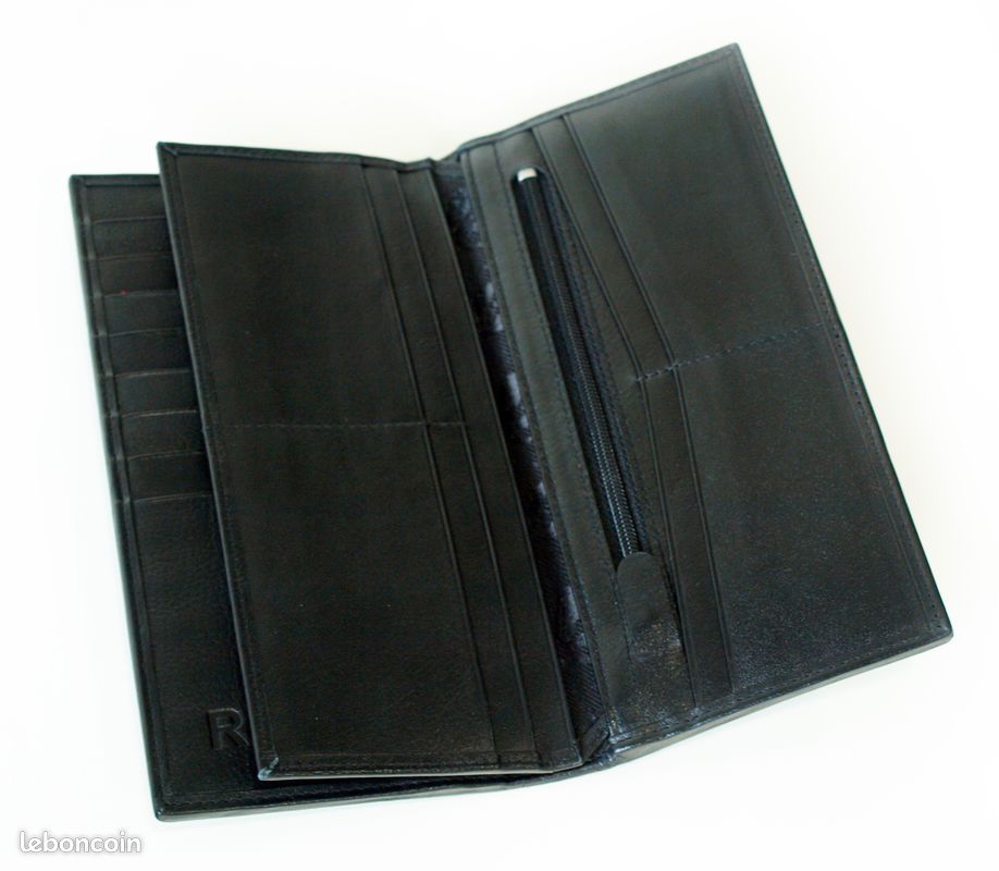 Porte feuille en Galuchat cuir de Raie pour femme (image 4)