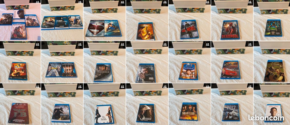 Blu-ray à l’unité ou lot (image 1)